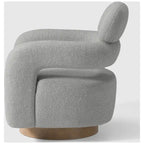 Sillón giratorio Sherpa Barrel, juego de 2