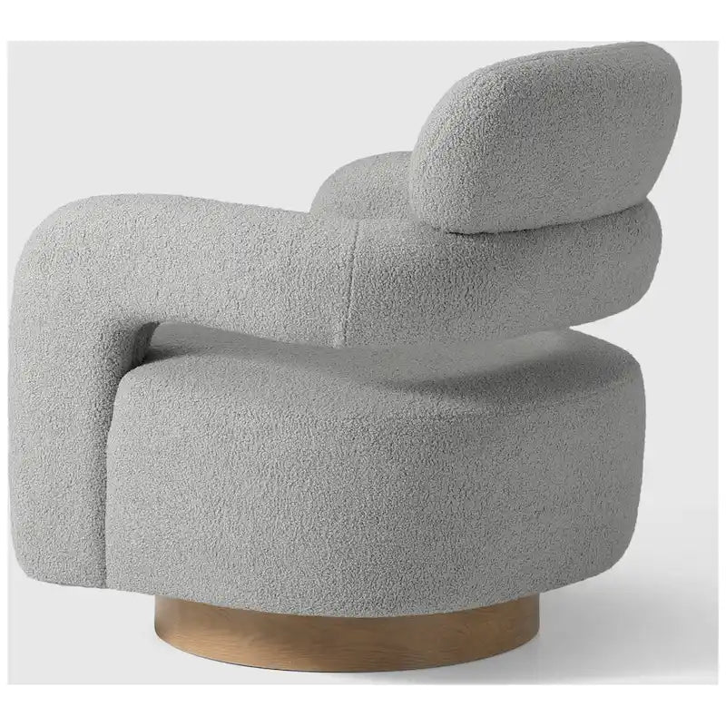 Sillón giratorio Sherpa Barrel, juego de 2