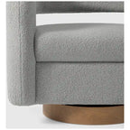 Sillón giratorio Sherpa Barrel, juego de 2