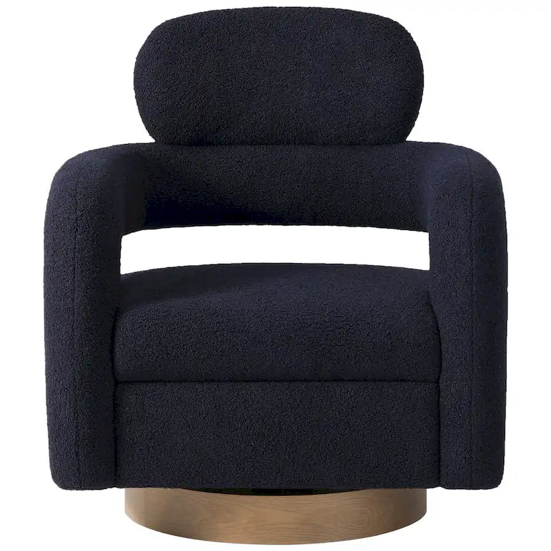 Sillón giratorio Sherpa Barrel, juego de 2