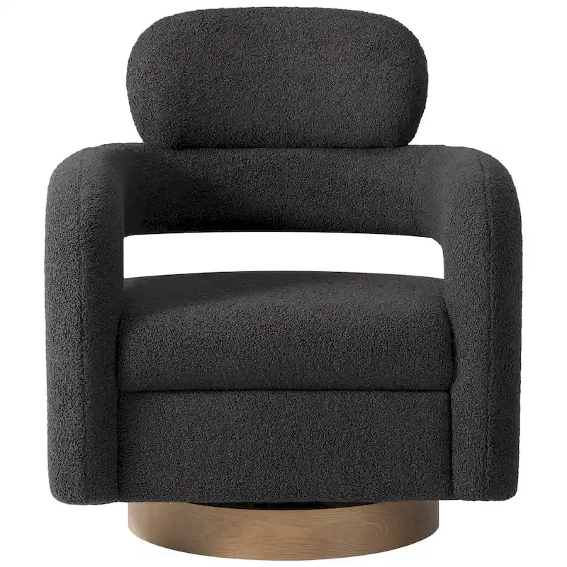 Sillón giratorio Sherpa Barrel, juego de 2
