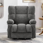 Sillón reclinable elevador eléctrico con calor, masaje, carga USB – Azul