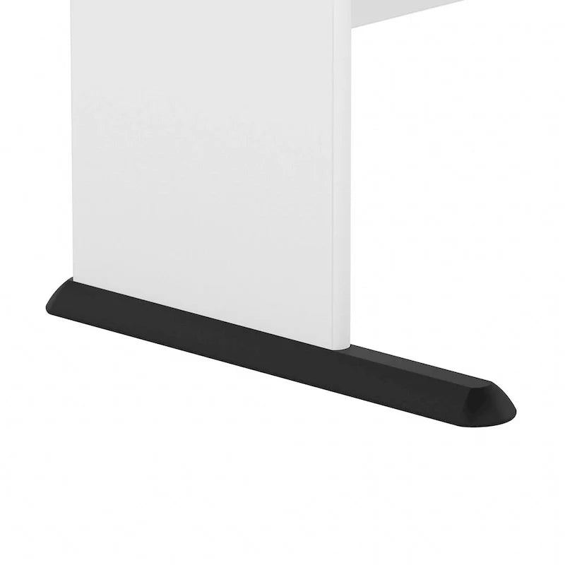 Escritorio para computadora de 48" con orificio pasacables para gestión de cables