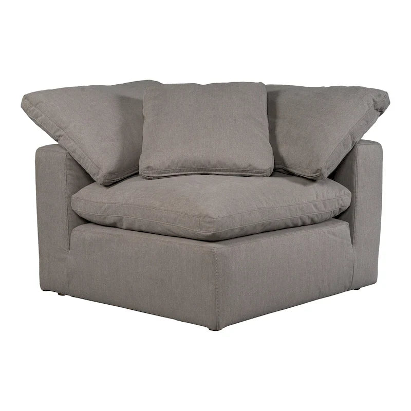 Sillón Esquinero Seccional Modular con Tela Resistente a las Manchas – 38x38
