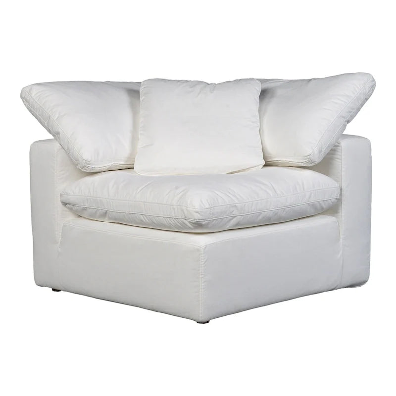 Sillón Esquinero Seccional Modular con Tela Resistente a las Manchas – 38x38