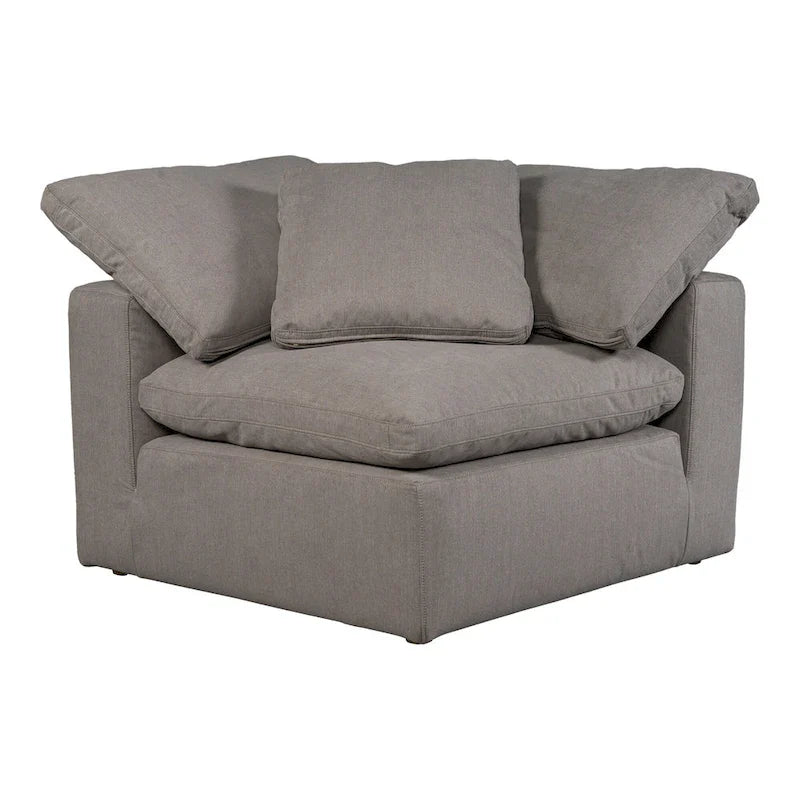 Sillón Esquinero Seccional Modular con Tela Resistente a las Manchas – 38x38