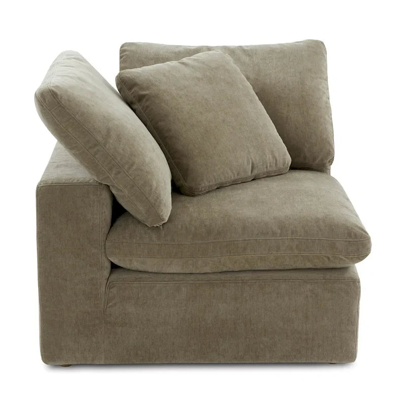 Sillón Esquinero Seccional Modular con Tela Resistente a las Manchas – 38x38