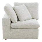 Sillón Esquinero Seccional Modular con Tela Resistente a las Manchas – 38x38