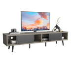 Soporte de TV para televisores de hasta 75 pulgadas – Mueble de TV de mediados de siglo, 70 pulgadas