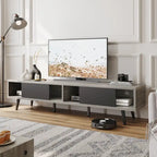 Soporte de TV para televisores de hasta 75 pulgadas – Mueble de TV de mediados de siglo, 70 pulgadas