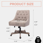 Sillón giratorio de 360° con altura regulable para salón