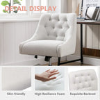 Sillón giratorio de 360° con altura regulable para salón