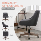 Sillón giratorio de 360° con altura regulable para salón